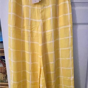 Moon River Yellow Wide Leg Pants